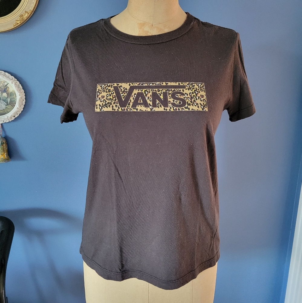 Vans Women's Black Graphic T-Shirt